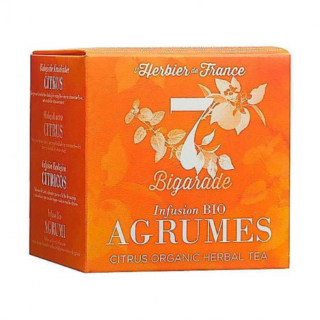 infusion bio au agrume et au fruit de la passion